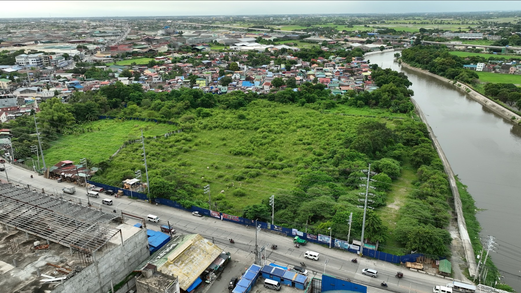 Bocaue, Bulacan: actual aerial image supplied in the executive summary