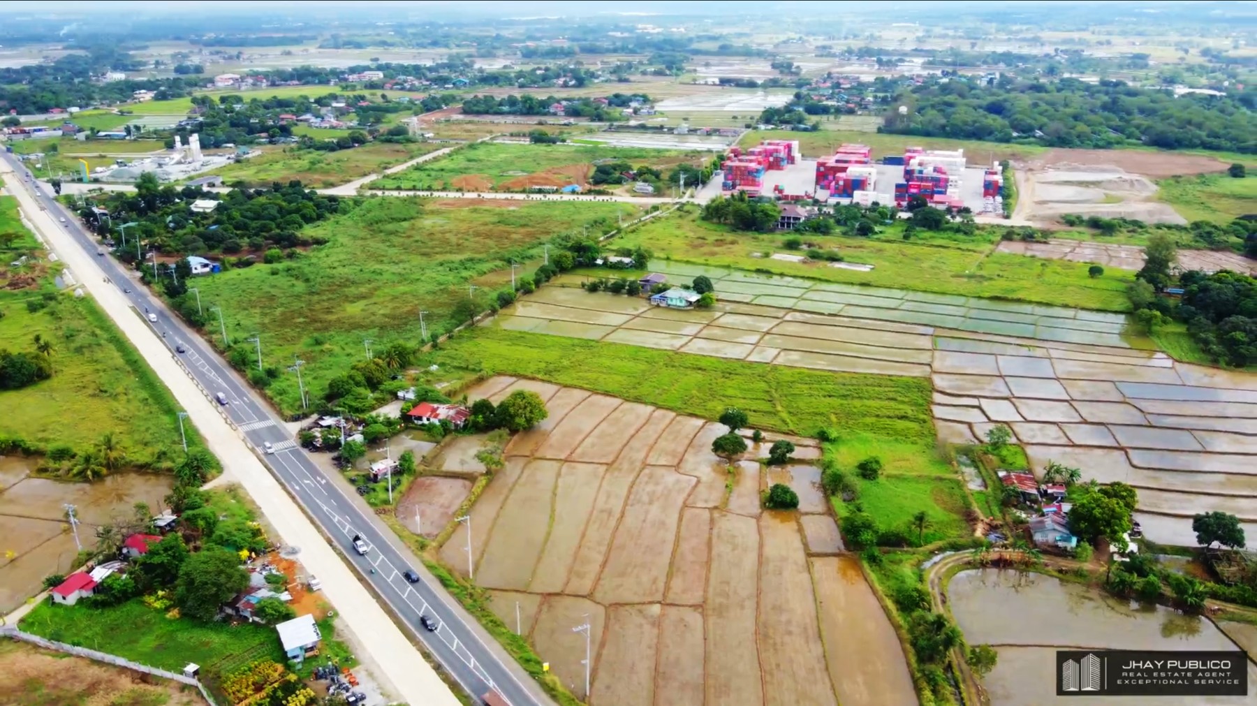 Malamig, Bustos: actual aerial image supplied in the executive summary